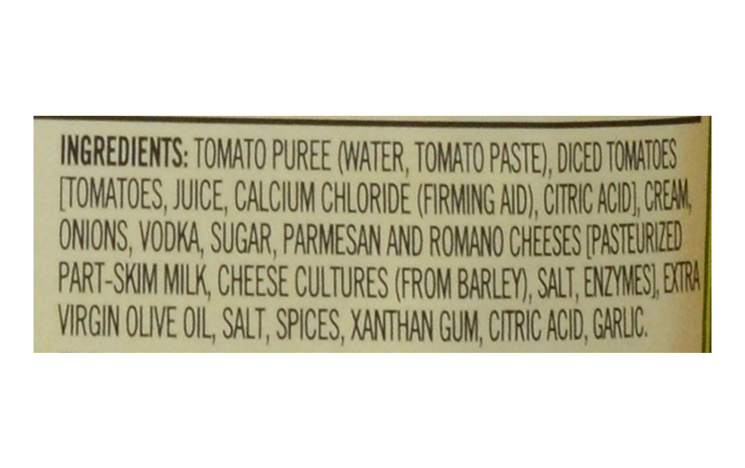 Bertolli Vodka Sauce Reviews Ingredients Recipes Benefits